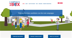 Desktop Screenshot of campaigninabox.us